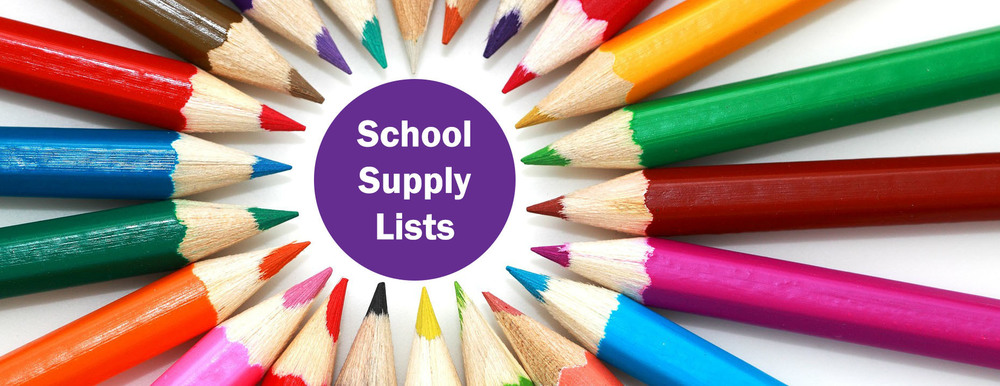School Supply Lists