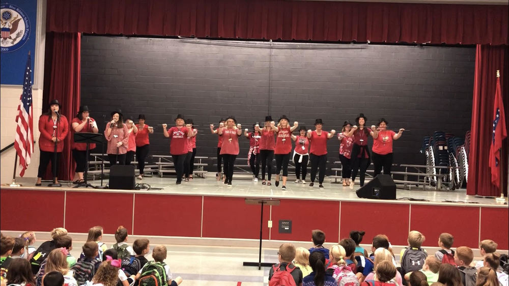 Vandergriff Teachers Performance "This is the Greatest School"