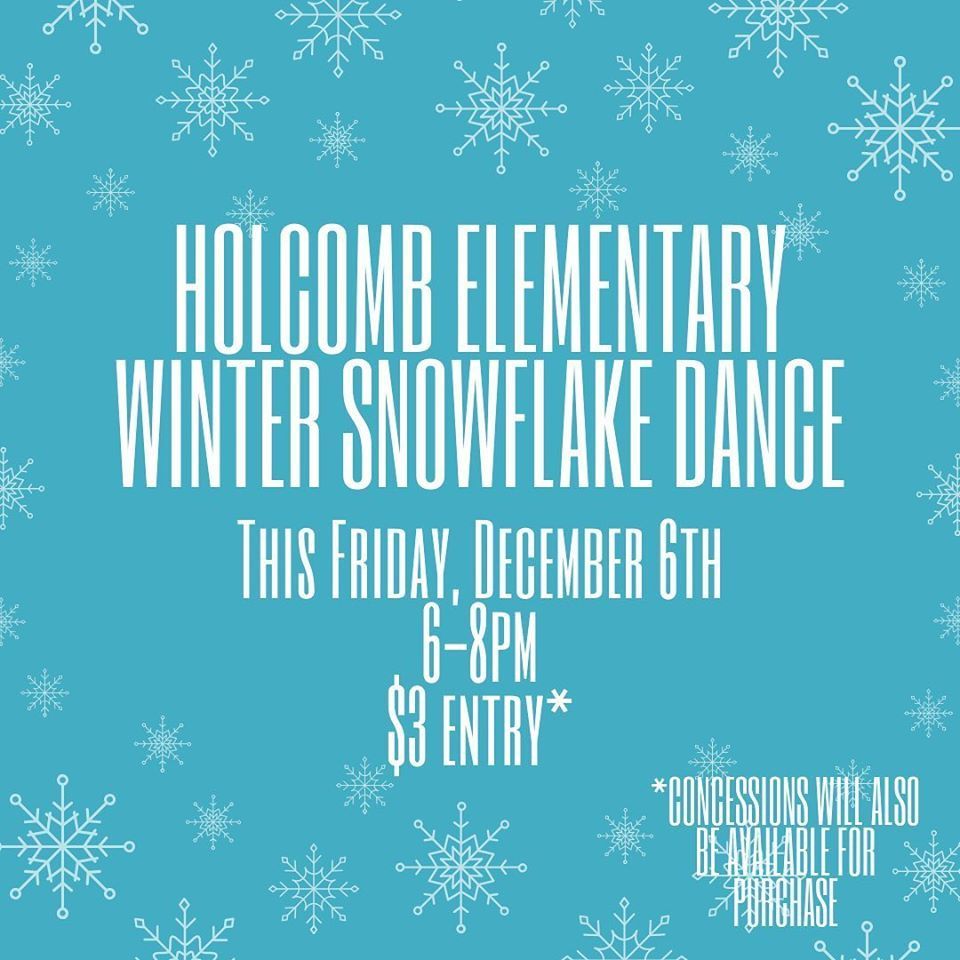 Holcomb Elementary Winter Snowflake Dance