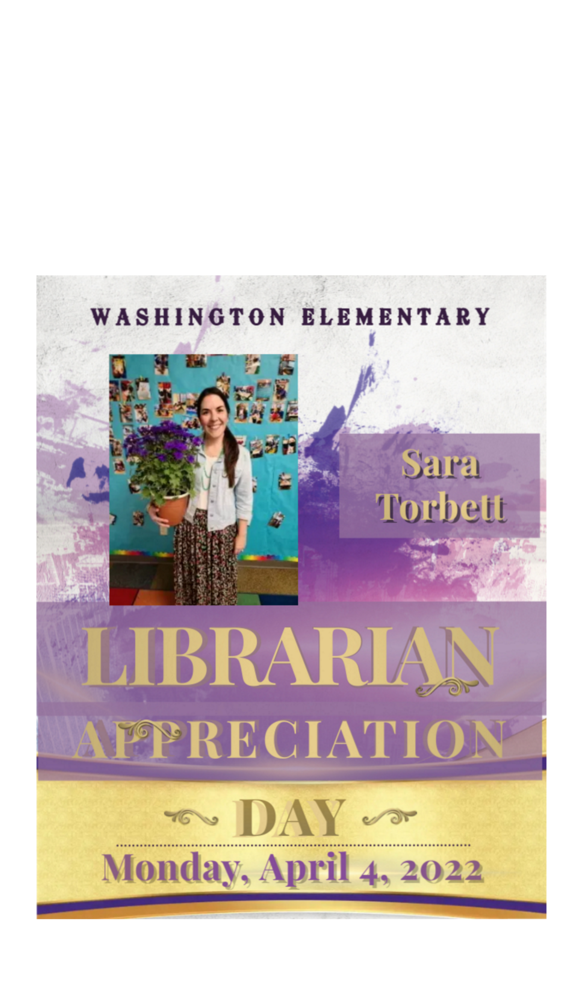 Librarian Appreciation Day flyer