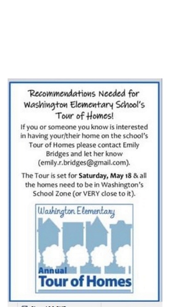 Recommendations Needed for Tour of Homes