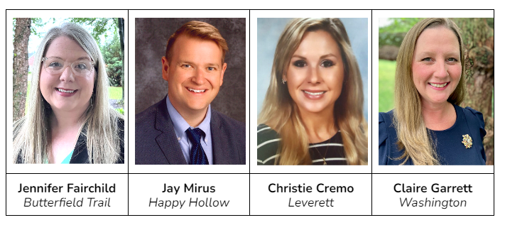 Four New Elementary Principals Named