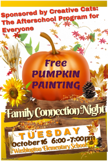 Pumpkin Painting flyer