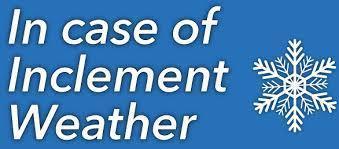 Inclement Weather