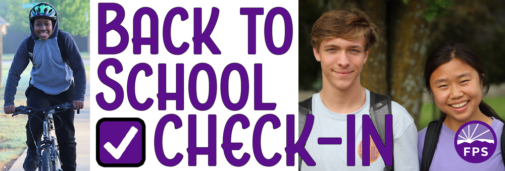 Back to SChool Check-In