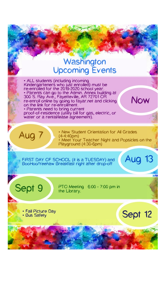 Upcoming Events