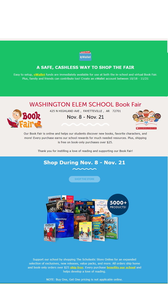 book fair 2021 flyer