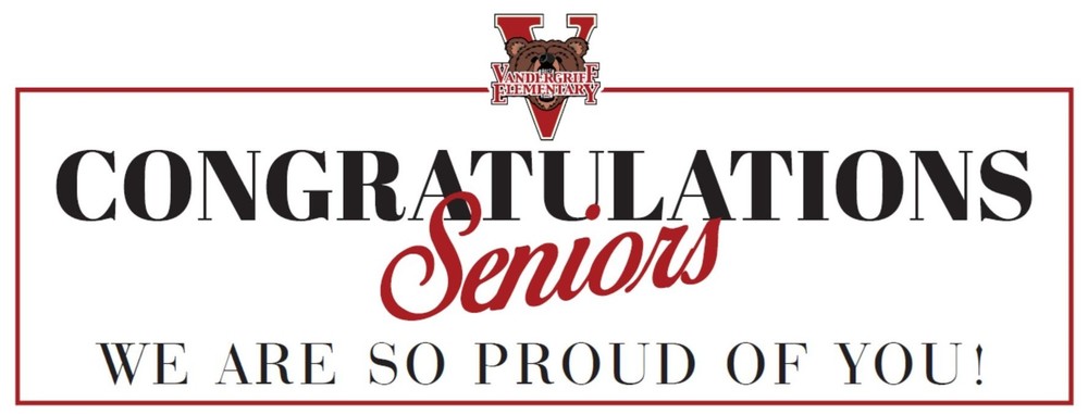 Congratulations Seniors