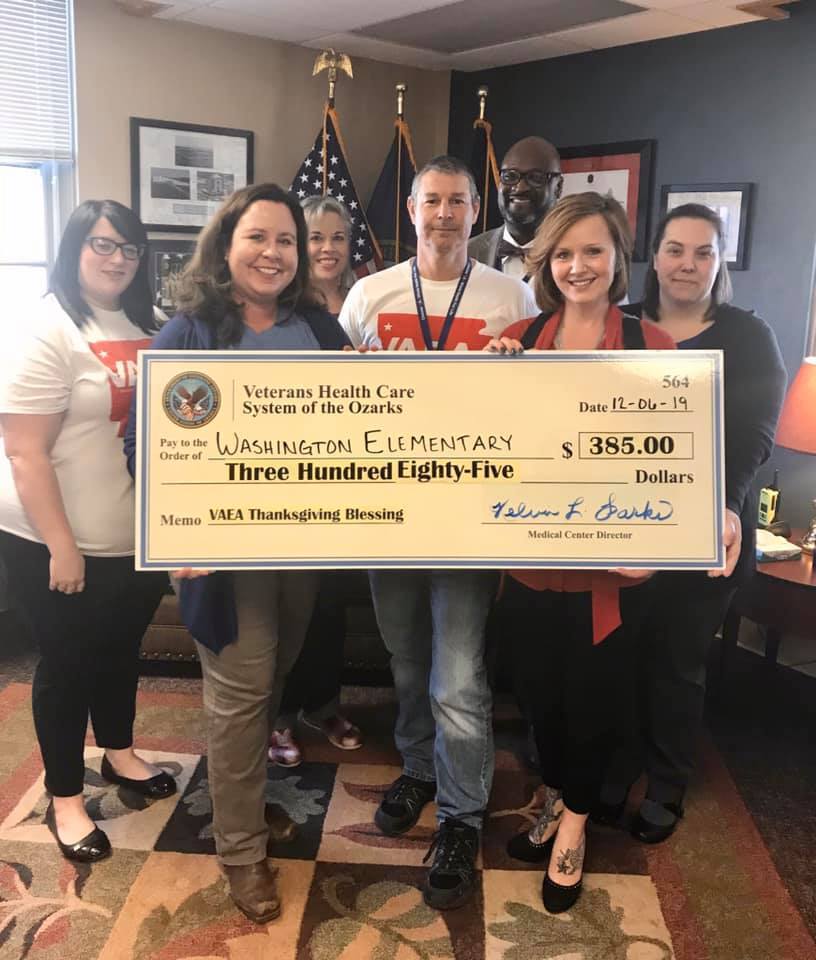 Many thanks to the VA Employee Association for this gracious gift!