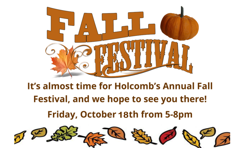 Fall Festival Oct. 18th, 2019
