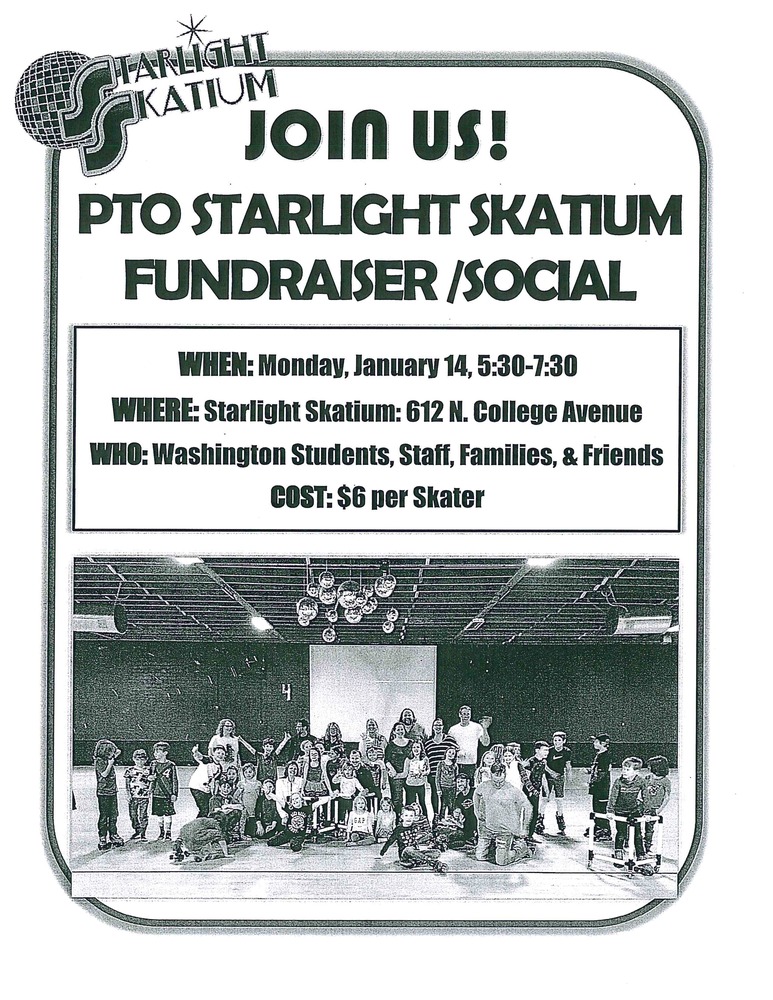 PTO Starlight Skatium Fundraiser/Social