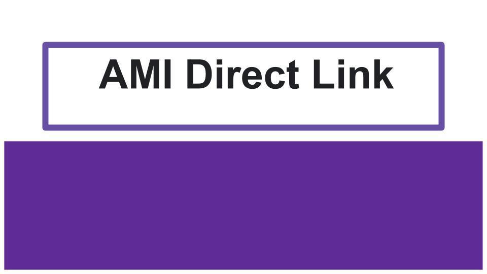AMI Direct Link