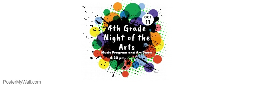 4th Grade Music Program and Art Show
