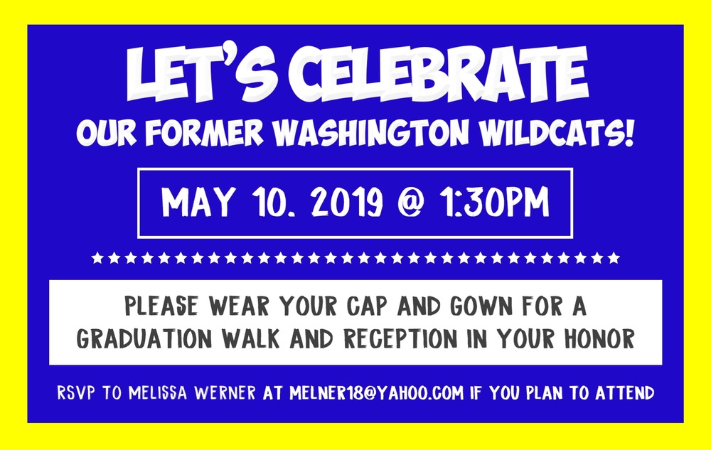 Former Wildcats class of 2019 are Invited to Join Our Senior Walk