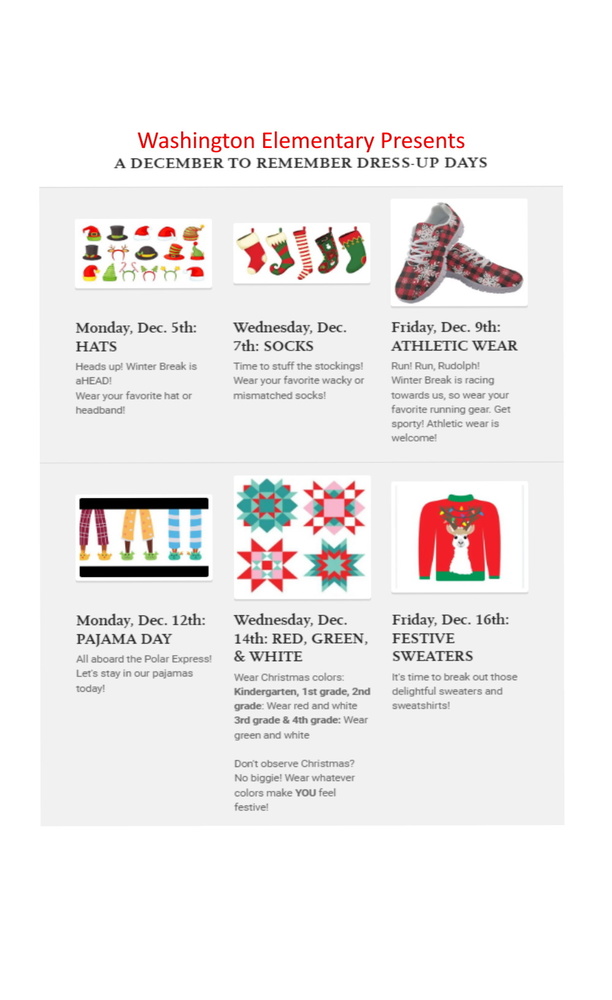 A December to Remember flyer