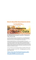 GONE WITH THE GALA - Our first ever!