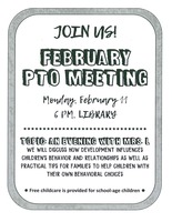 PTO MEETING - February 11th