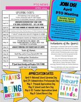 APRIL PTO Newsletter
