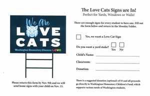 New Wildcat School Spirit Yard Signs Are Available