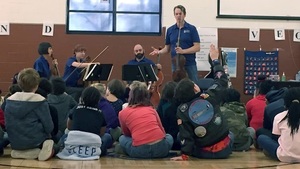 Arkansas Symphony Orchestra's Quapaw Quartet Brought Their Music Enrichment Project to Washington Students