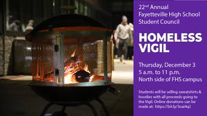 FHS Student Council to hold 22nd Annual Homeless Vigil