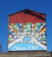 Washington Students Create Choose Love Mural