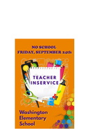 NO SCHOOL - Friday, September 24