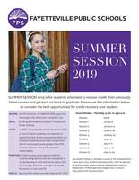 Summer School Information