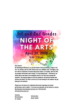 1st & 2nd Grades Night of the Arts