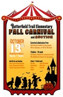 October 13th is the Fall Carnival!!! 5-7 pm