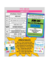 MARCH PTO NEWSLETTER