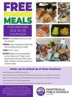 FREE SUMMER MEALS