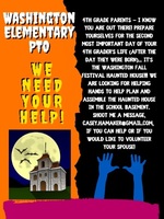 PTO Needs Help with the Haunted House