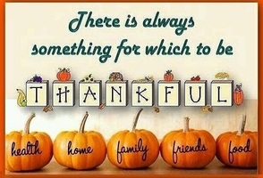 WE ARE THANKFUL