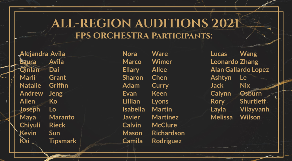 All Region Orchestra