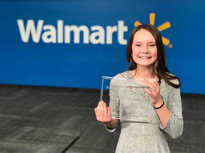 Congratulations to Holt Middle School student Loreli Worley for winning first place in the 2019 Walmart MLK Dream Essay Contest! #onefps