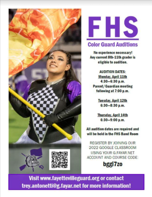Color Guard Tryouts