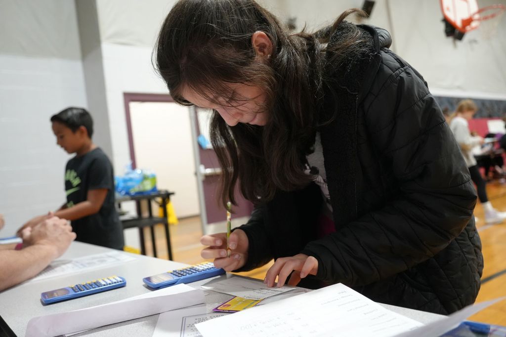Holt Middle School held its annual Financial Literacy Day today