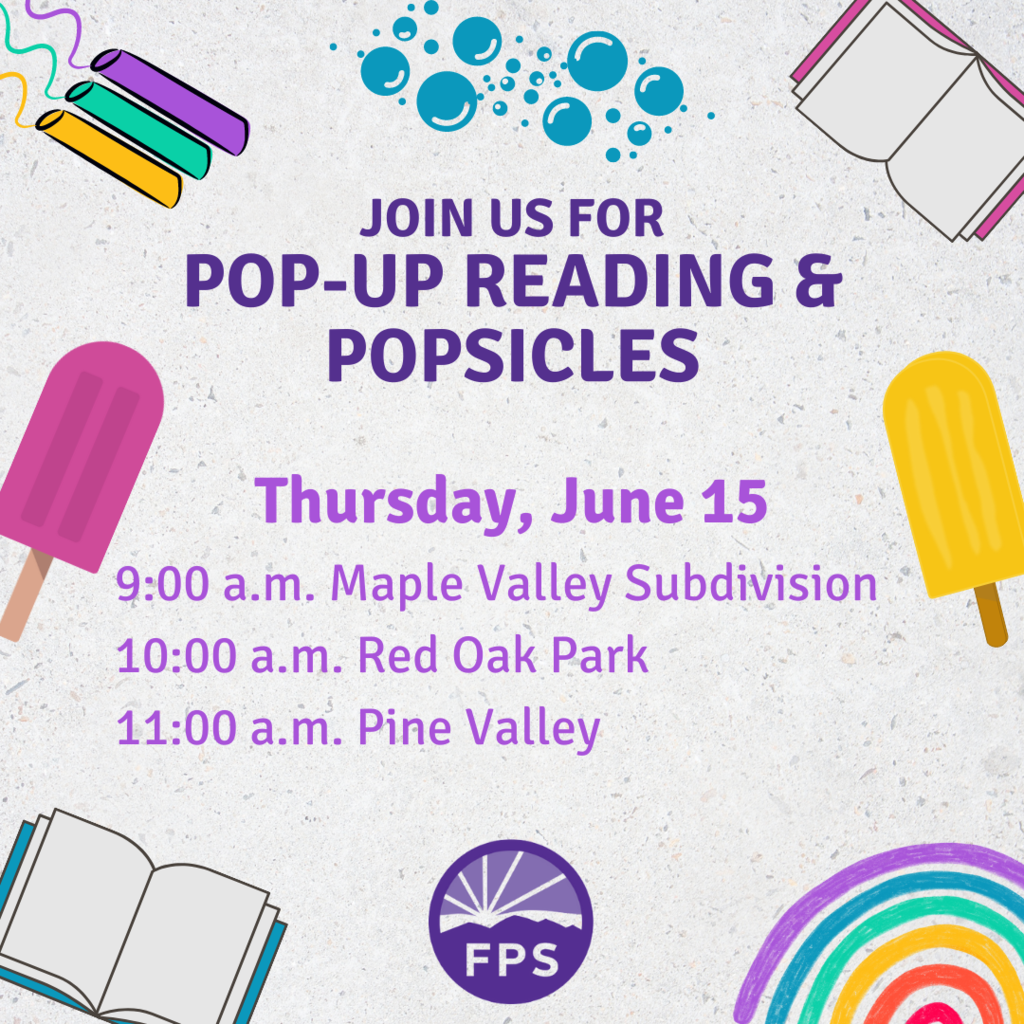 Pop-Up Reading & Popsicles 